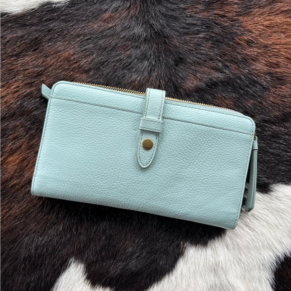 Fossil Light Blue Women's Wallet